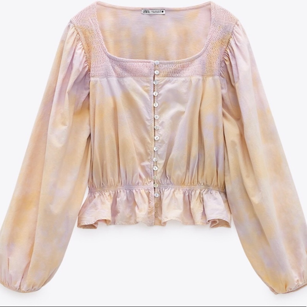 Zara Tie Dye top